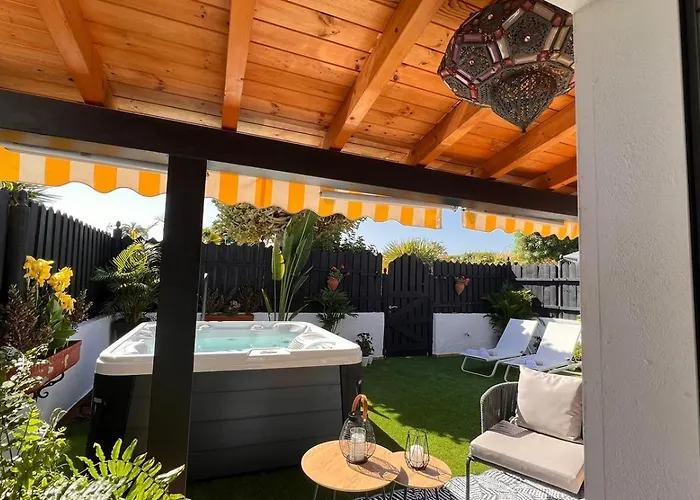 度假居 Oasis With Jacuzzi 普拉亚戴尔雷安格莱斯